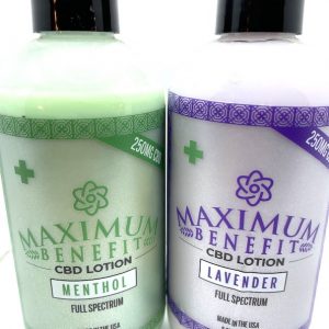 Maximum Benefit 250MG CBD Lotion