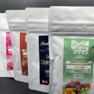 Stack’ N Tree edibles 100mg