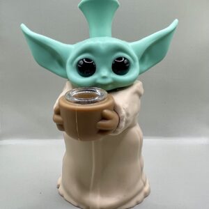 Baby Yoda "Grogu" Silicone Bong