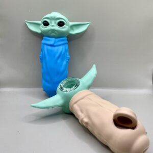 Baby Yoda Silicon Pipe