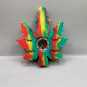Marijuana Leaf Silicon Pipe