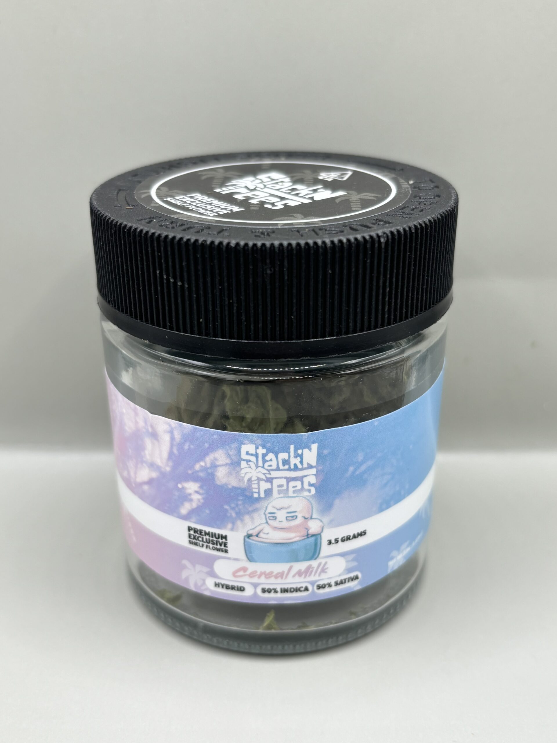 3.5G Stack N Trees Premium Exclusive Shelf Flower (Hybrid Cereal Milk)