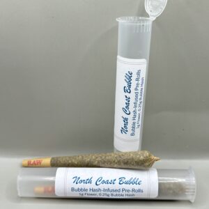 North Coast Bubble Hash Infused Pre rolls