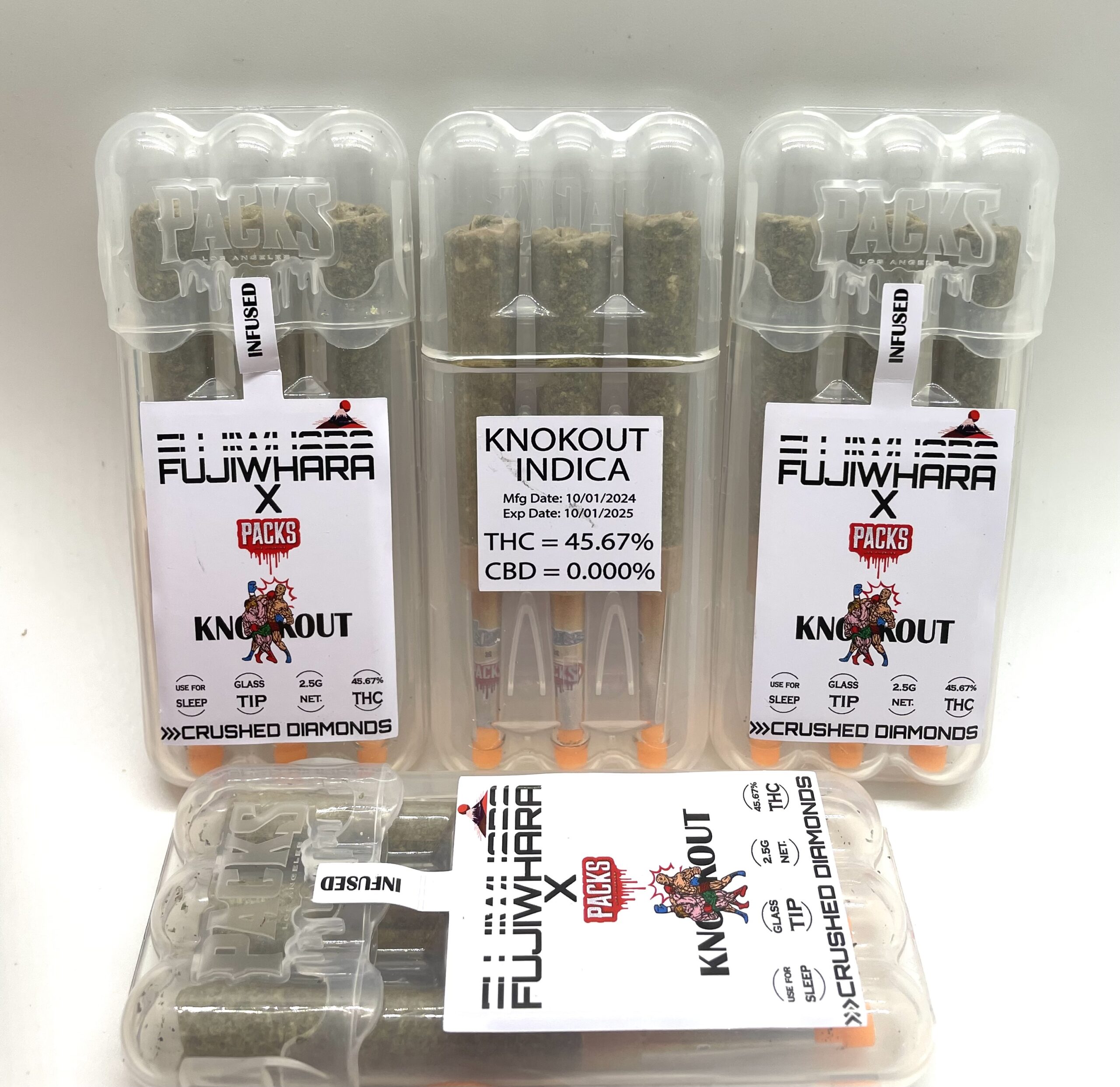 3 Pack Infused Fujiwhara X Packs Knockout Diamond Infused * 2 LEFT *