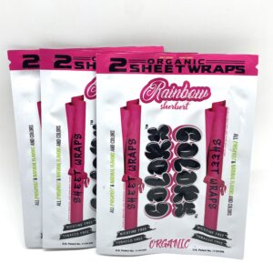 2 Organic Sheet Wraps