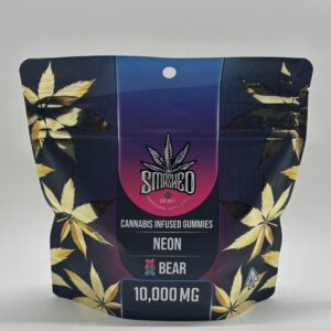 10,000MG Smashed Neon Bear Cannabis Infused Gummies!!!