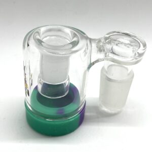 Mini Glass/Silicone ash catcher + bowl set