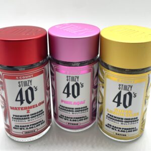 STIIIZY 40’s (5 Premium Indoor Cannabis Infused Pre roll Pack)