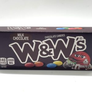 W & W’s 1000mg Milk chocolate edible