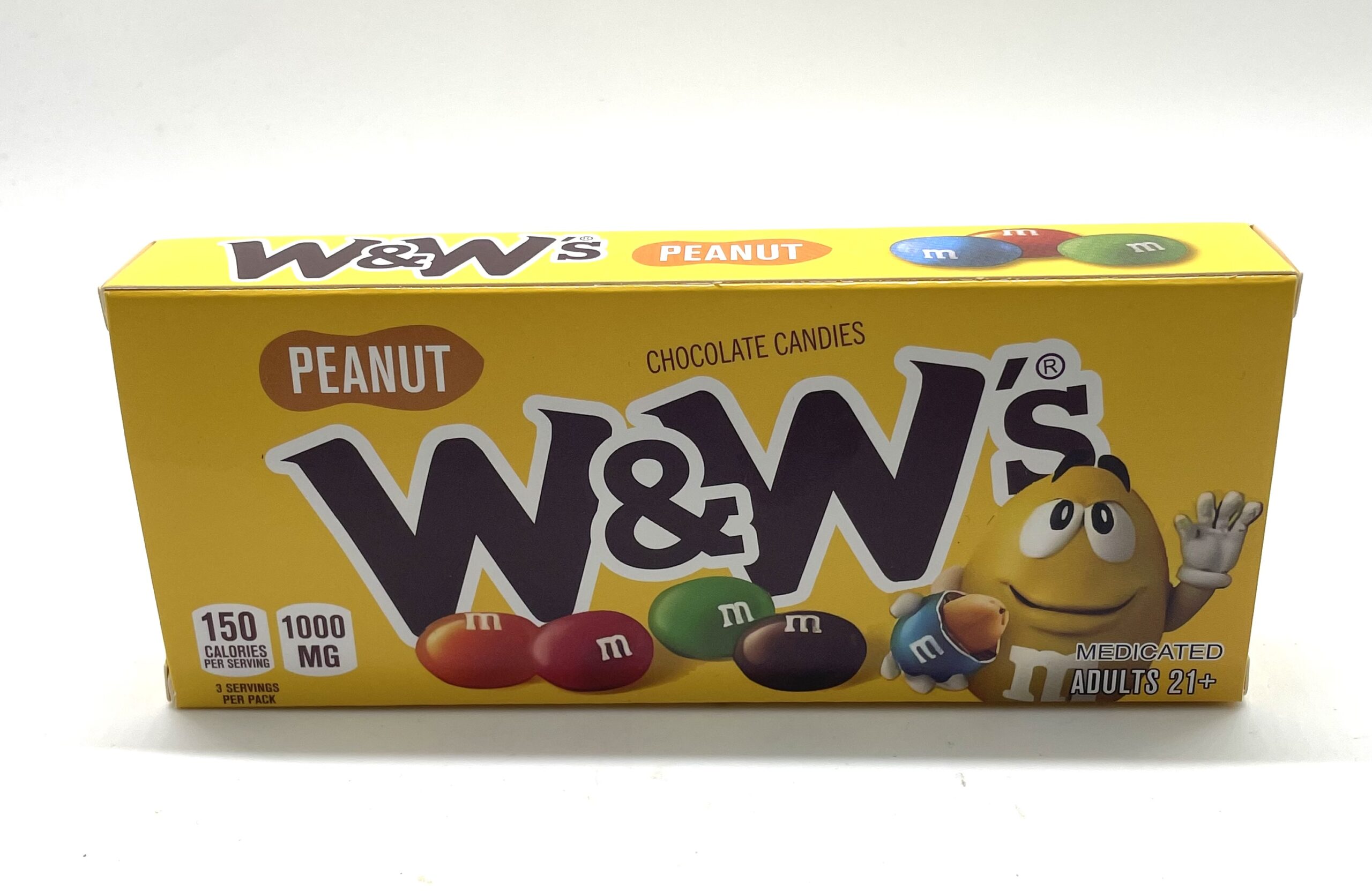 W & W’s 1000mg Peanut edible