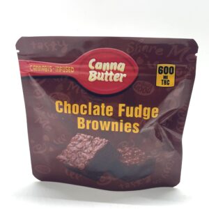 Canna Butter Chocolate fudge brownies 600mg