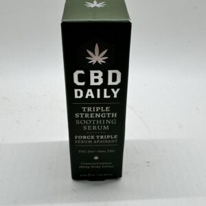 CBD DAILY TRIPLE STRENGTH SOOTHING SERUM THC-FREE 180MG $39